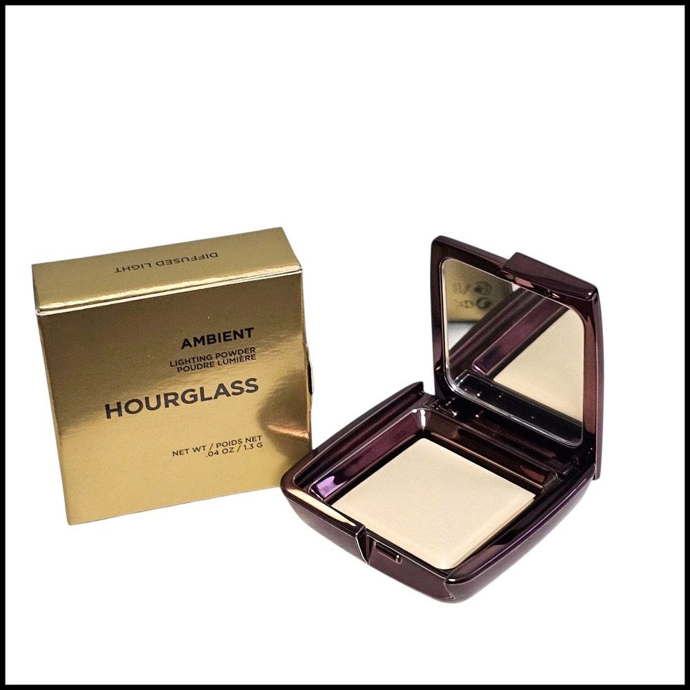 HOURGLASS Ambient Lighting Powder Diffused Light Travel Size 0.04oz Compact New